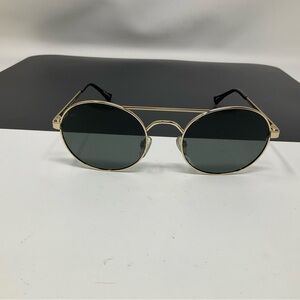 Prive Revaux x Olivia Culpo “The Jane” Sunglasses in gold scratches on lenses